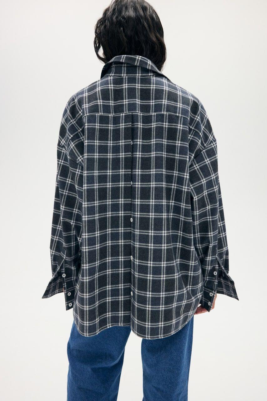 Oversized Checkered Shirt