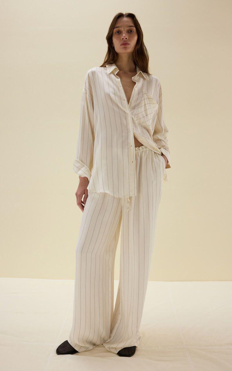 Striped Viscose Shirt