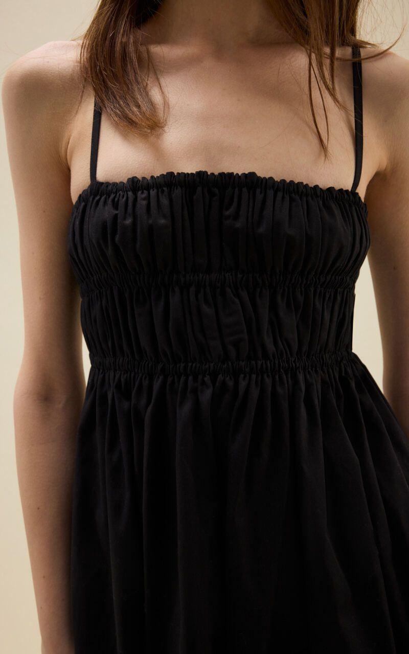 SAVANNA Mini Cotton Sundress with Thin Straps
