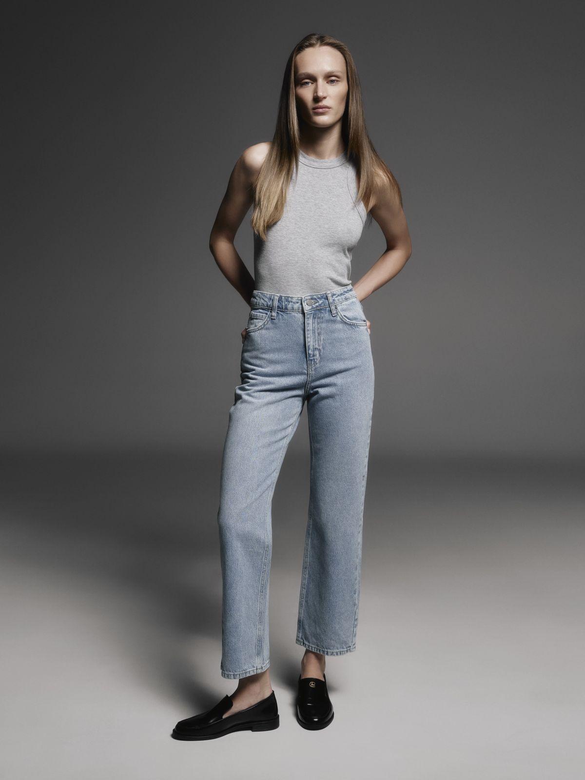 Cropped Length Jeans BASIC