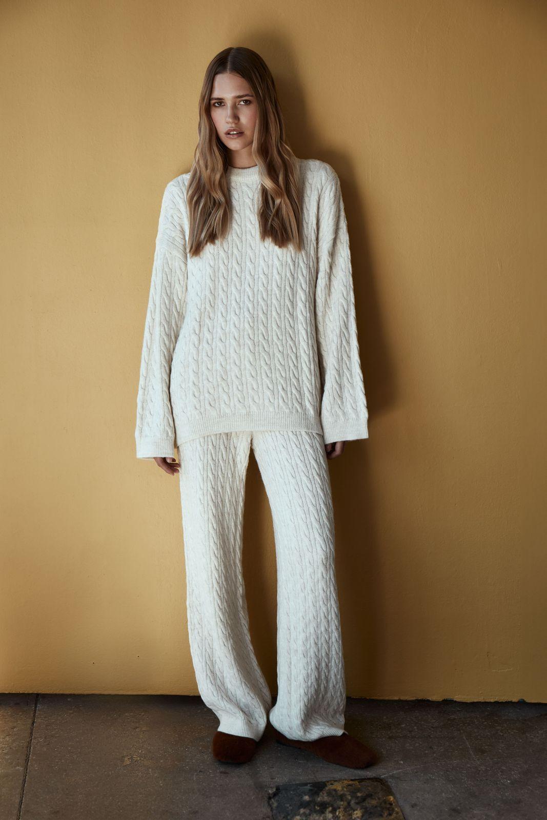 LILAH Knitted Braided Suit