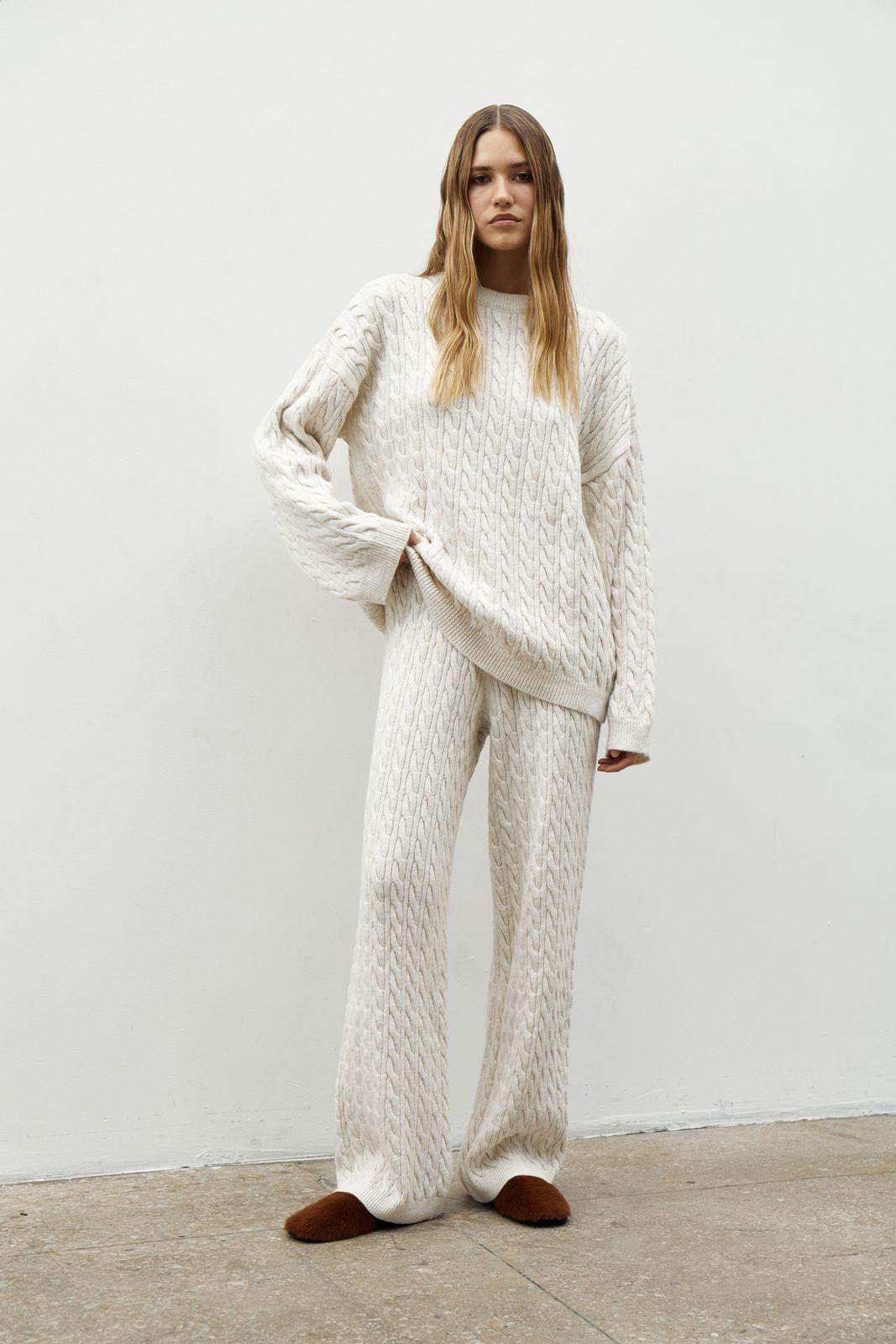 LILAH Knitted Braided Suit