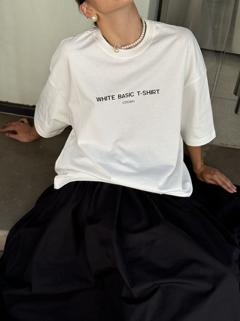 T-shirt "WHITE BASIC T-SHIRT"
