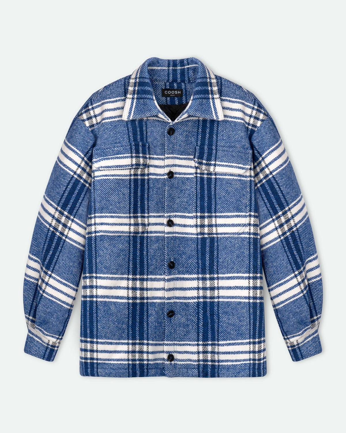 Insulated Checkered Shirt Jacket