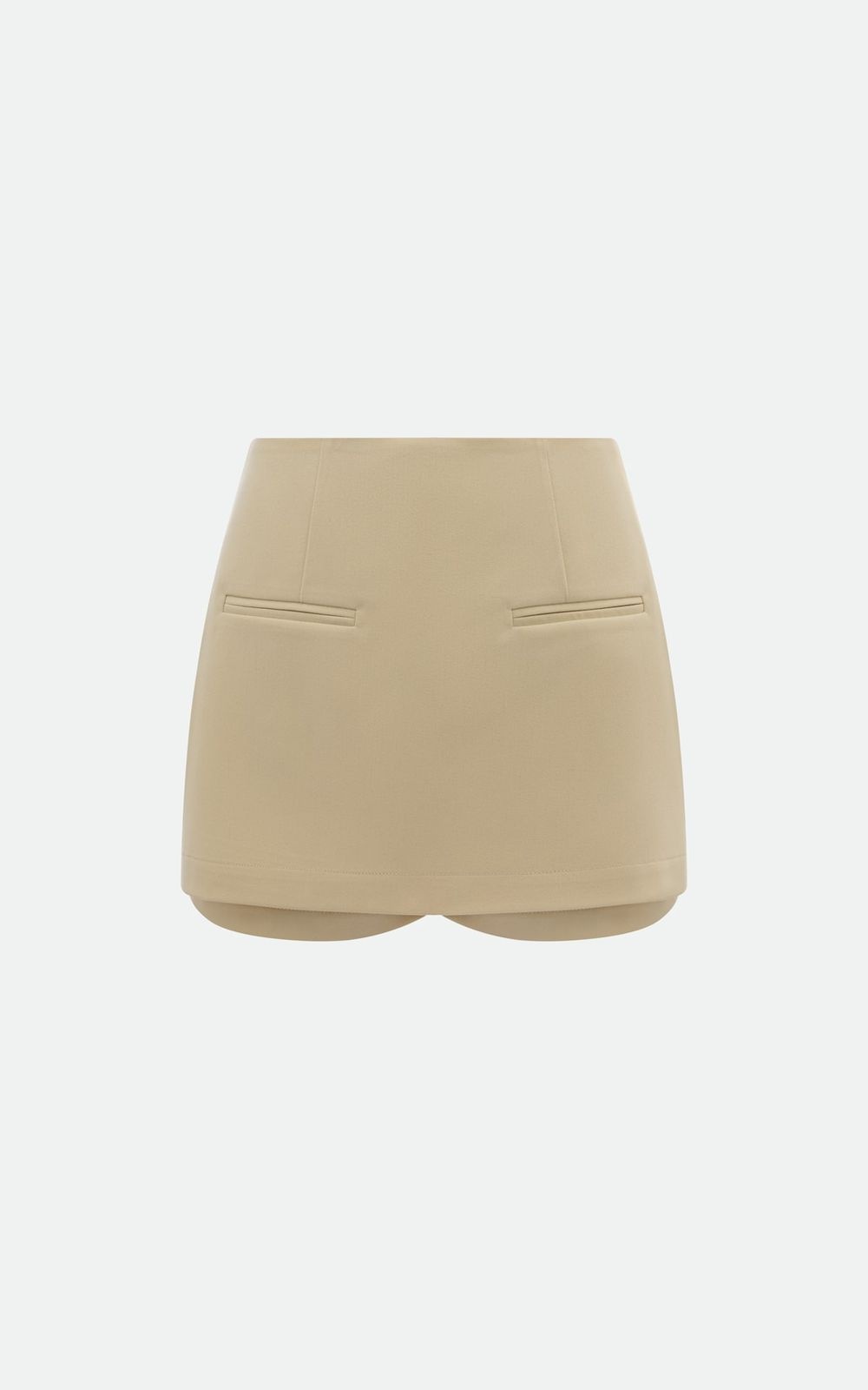 BUTTER YELLOW Skort with Pockets