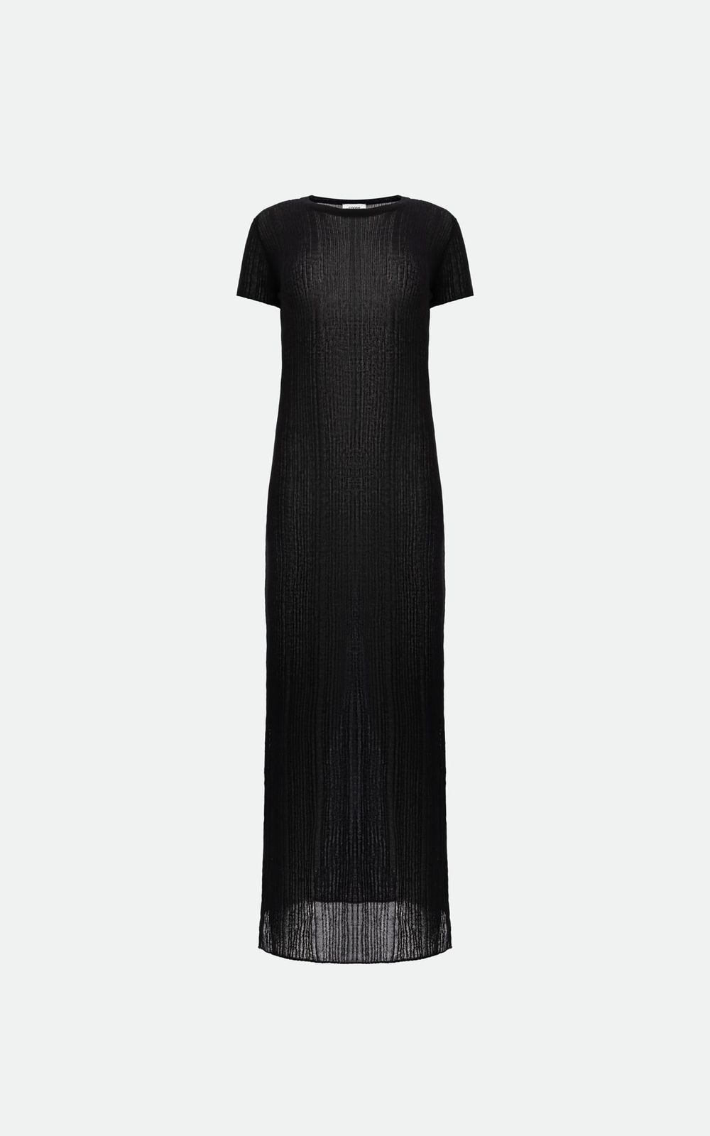 Translucent Viscose Maxi Dress