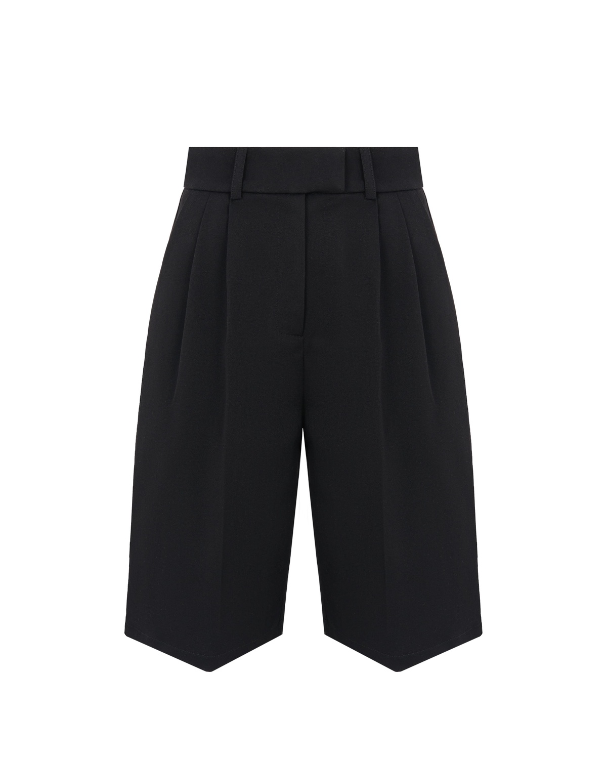 High-Waist Bermuda Shorts