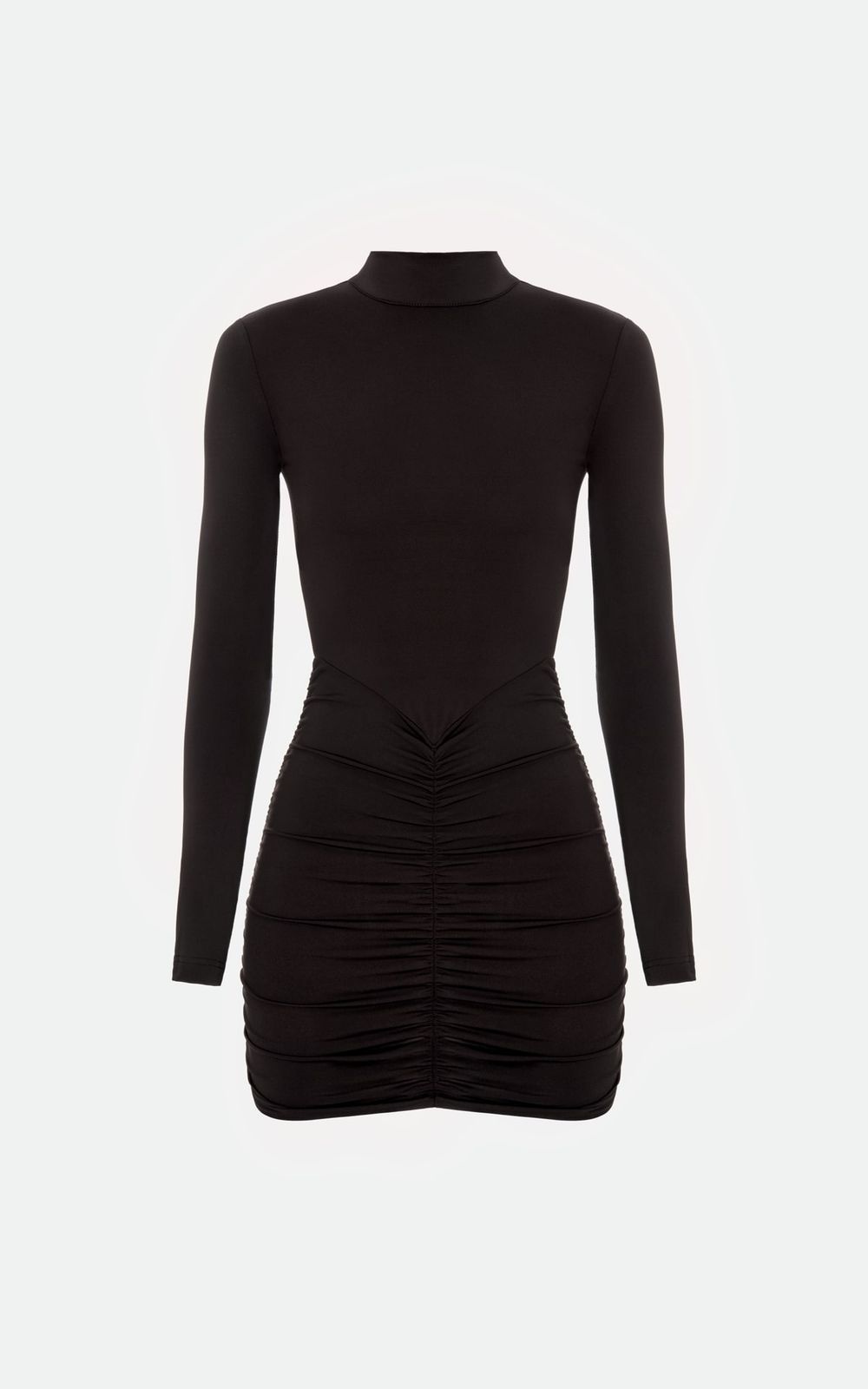 Draped Mini Dress