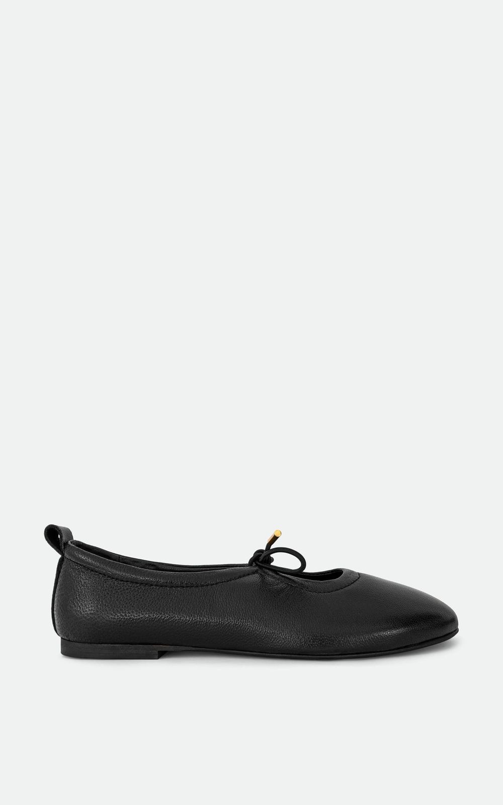 Lace-up Leather Ballet Flats AMÉLIE