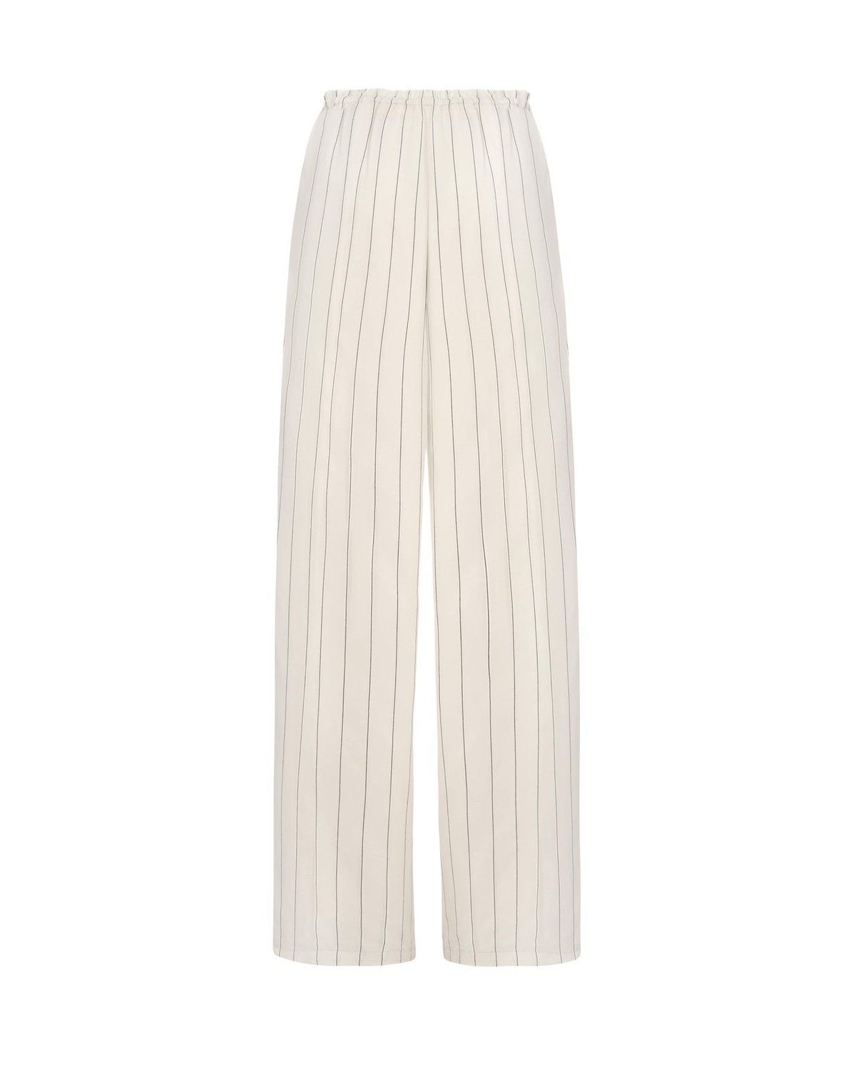 Viscose Trousers with Ties