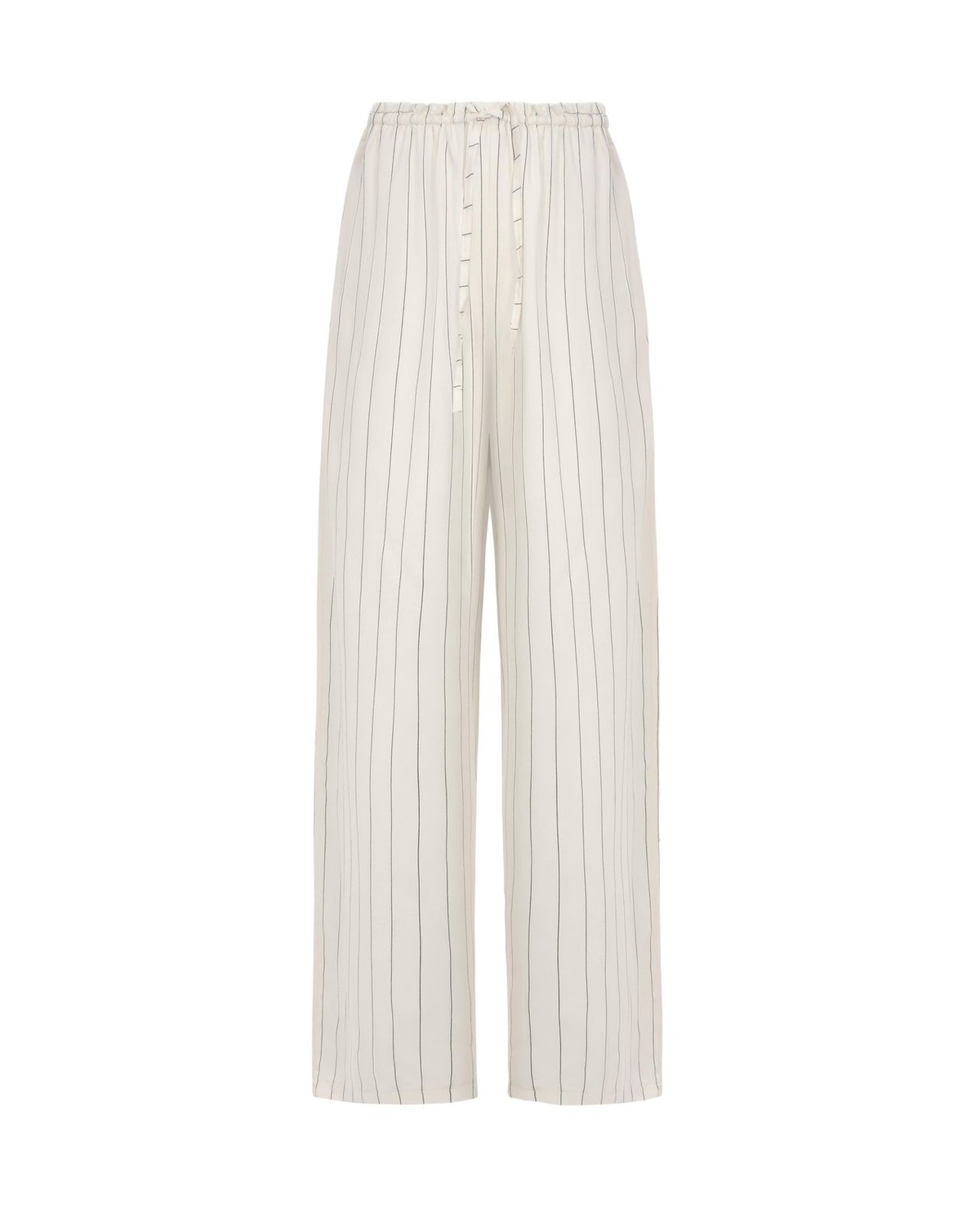 Viscose Trousers with Ties