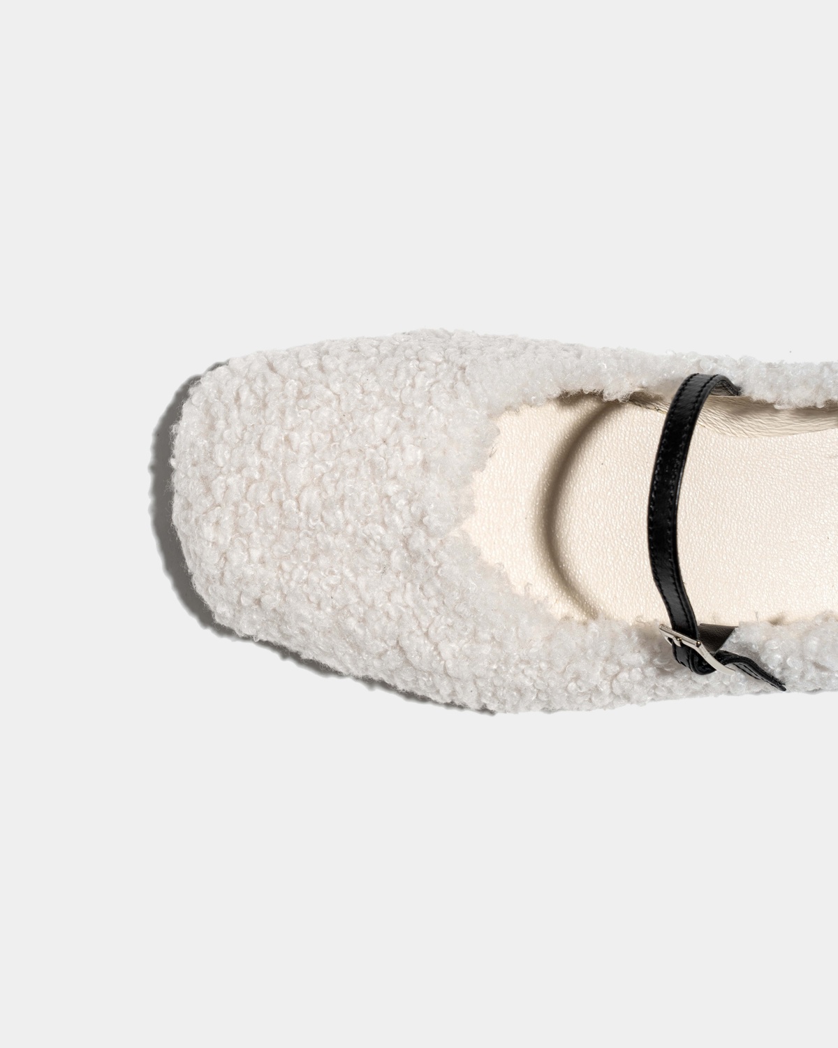 LIMI Sheepskin Ballet Flats