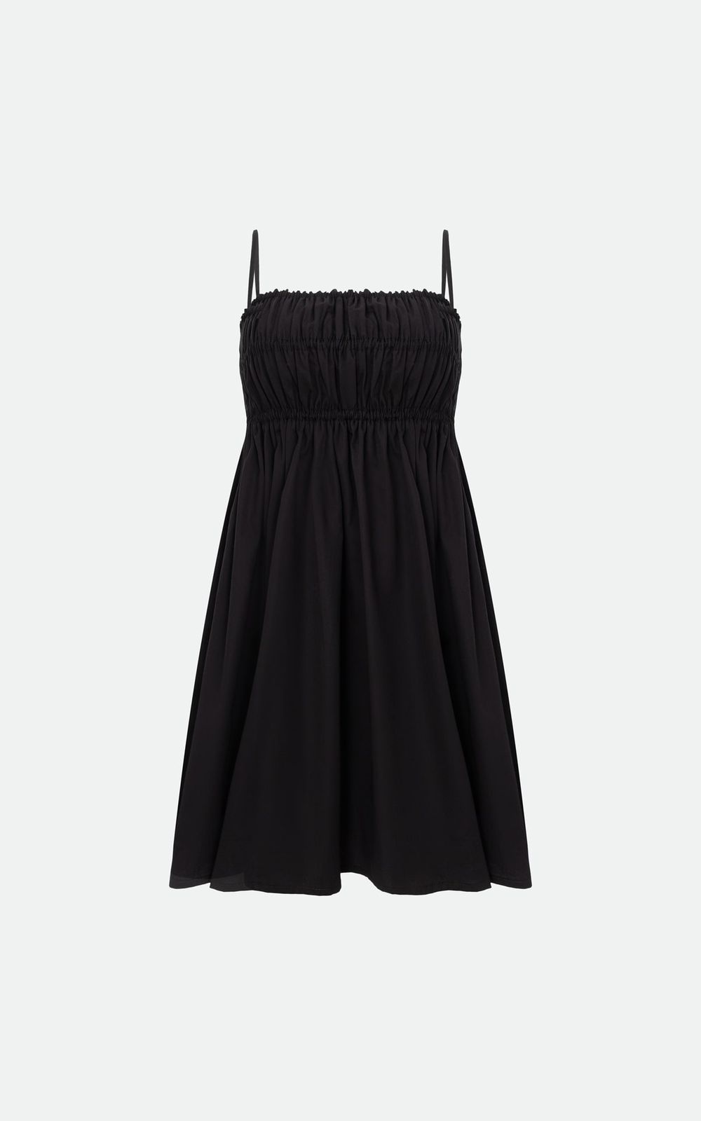 SAVANNA Mini Cotton Sundress with Thin Straps