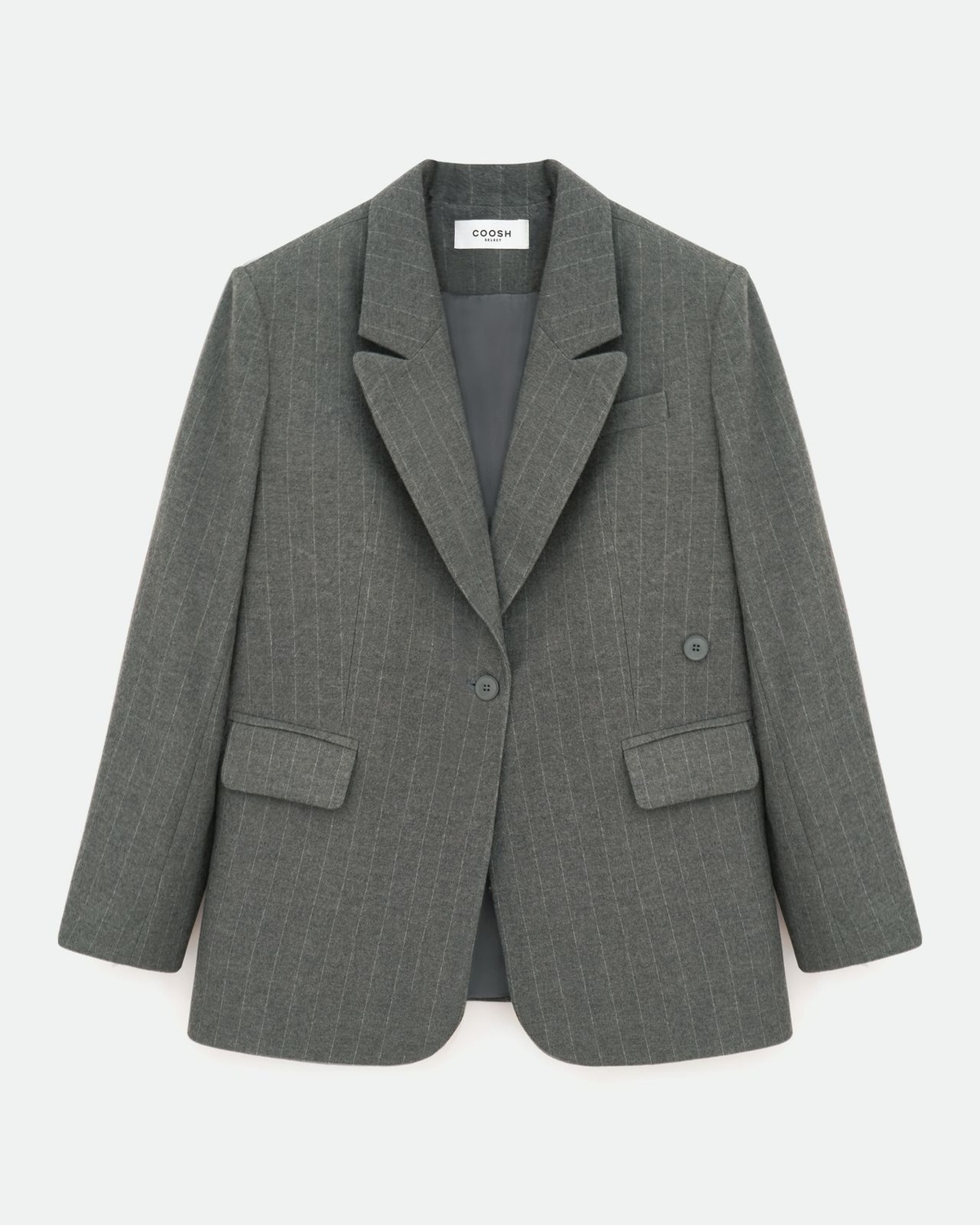 Striped Wool Transformer Blazer JIL