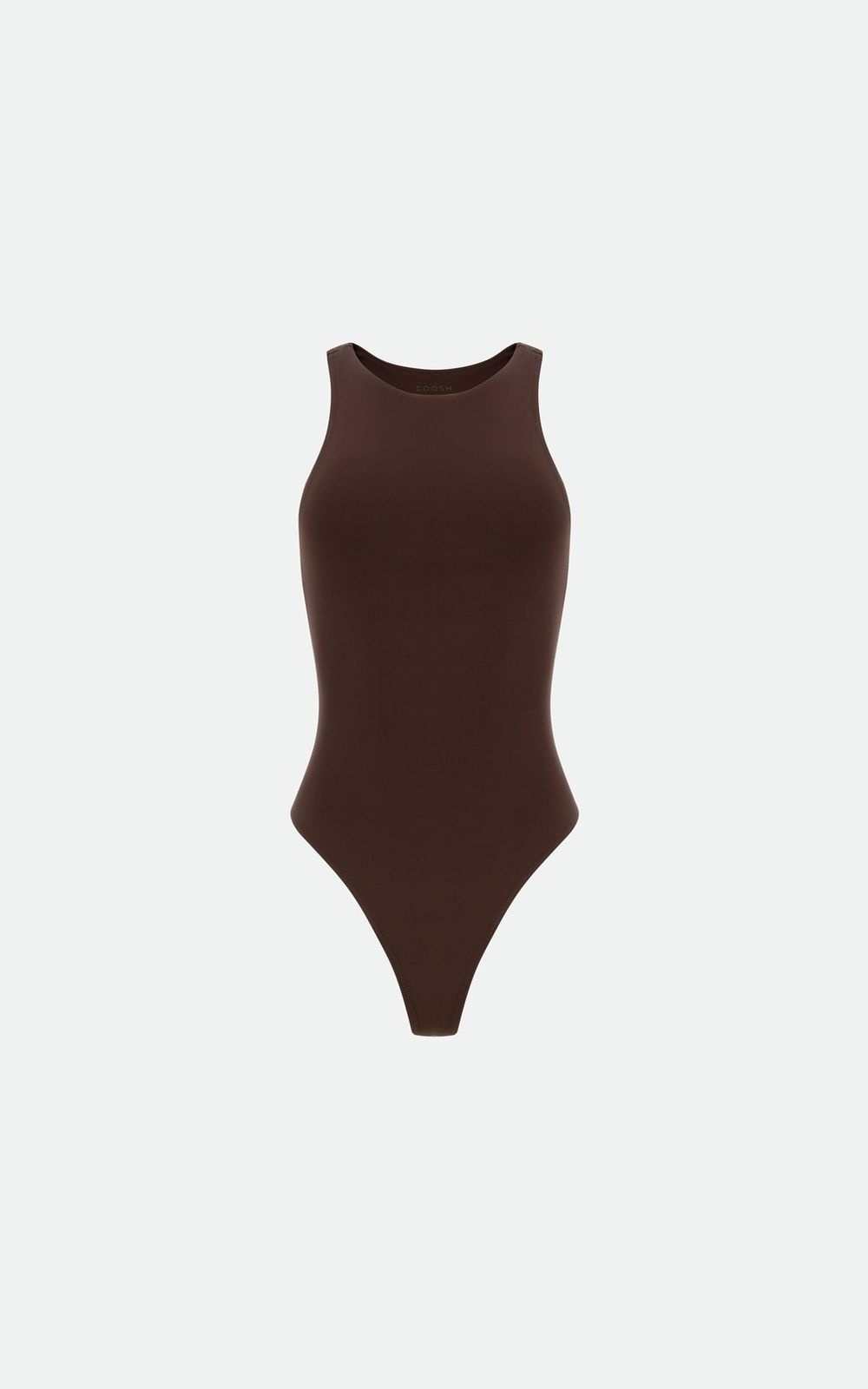 SECOND SKIN Halter Neck Bodysuit