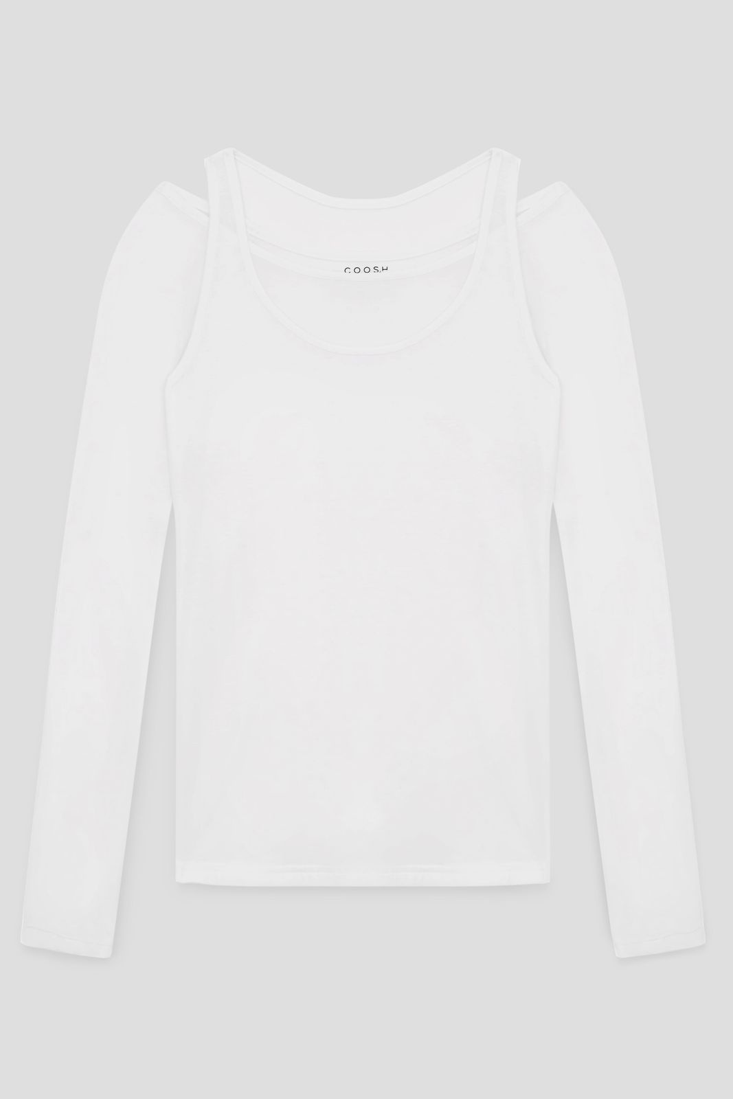 Two-Piece Shoulder Cut Longsleeve