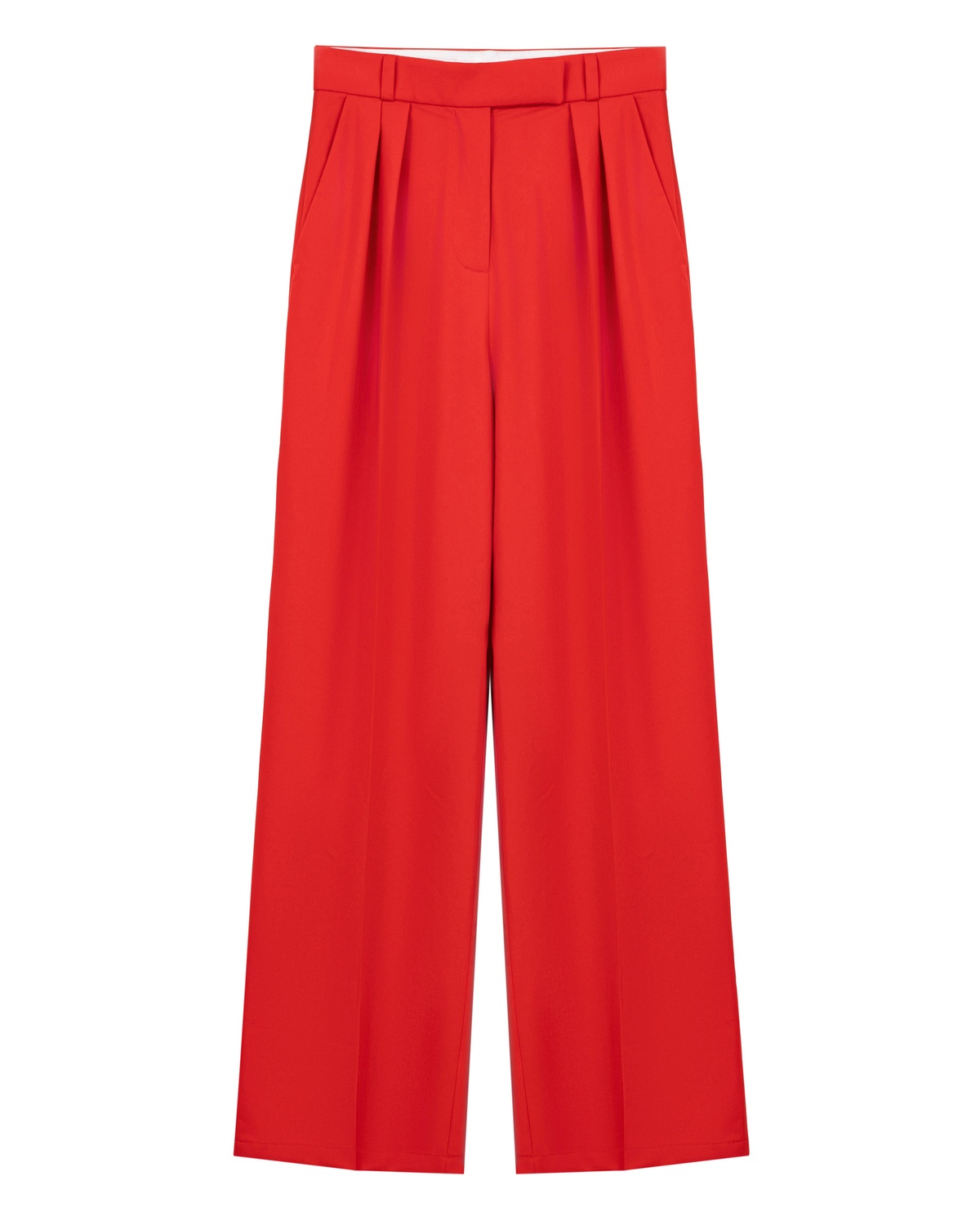 Pleated Flowy Palazzo Pants 