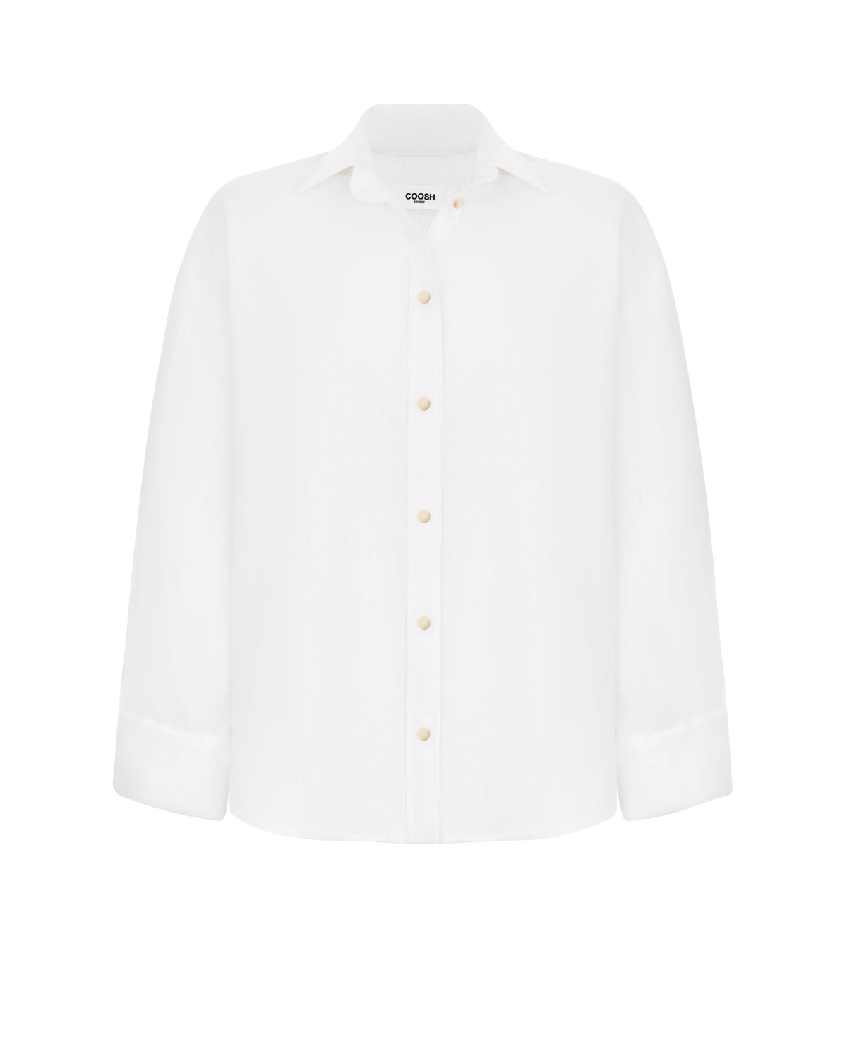 Organic Hemp Shirt with Accent Back