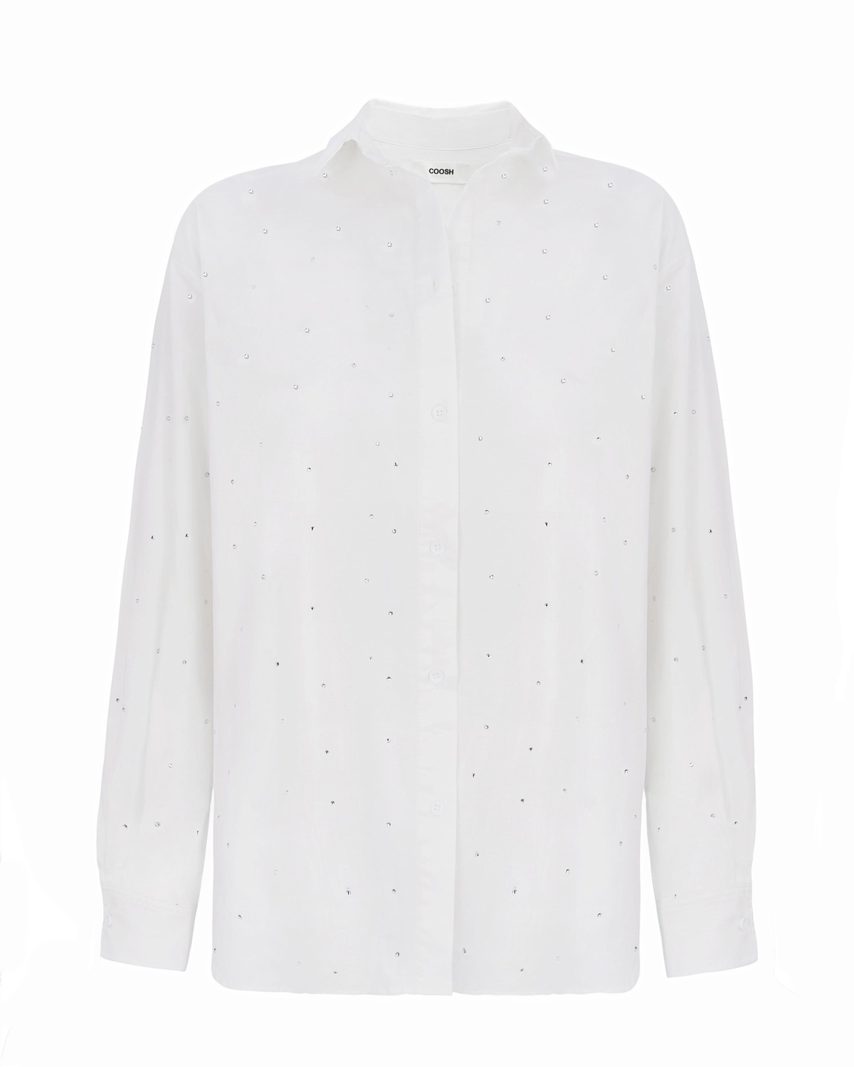 Rhinestone Embellished Shirt