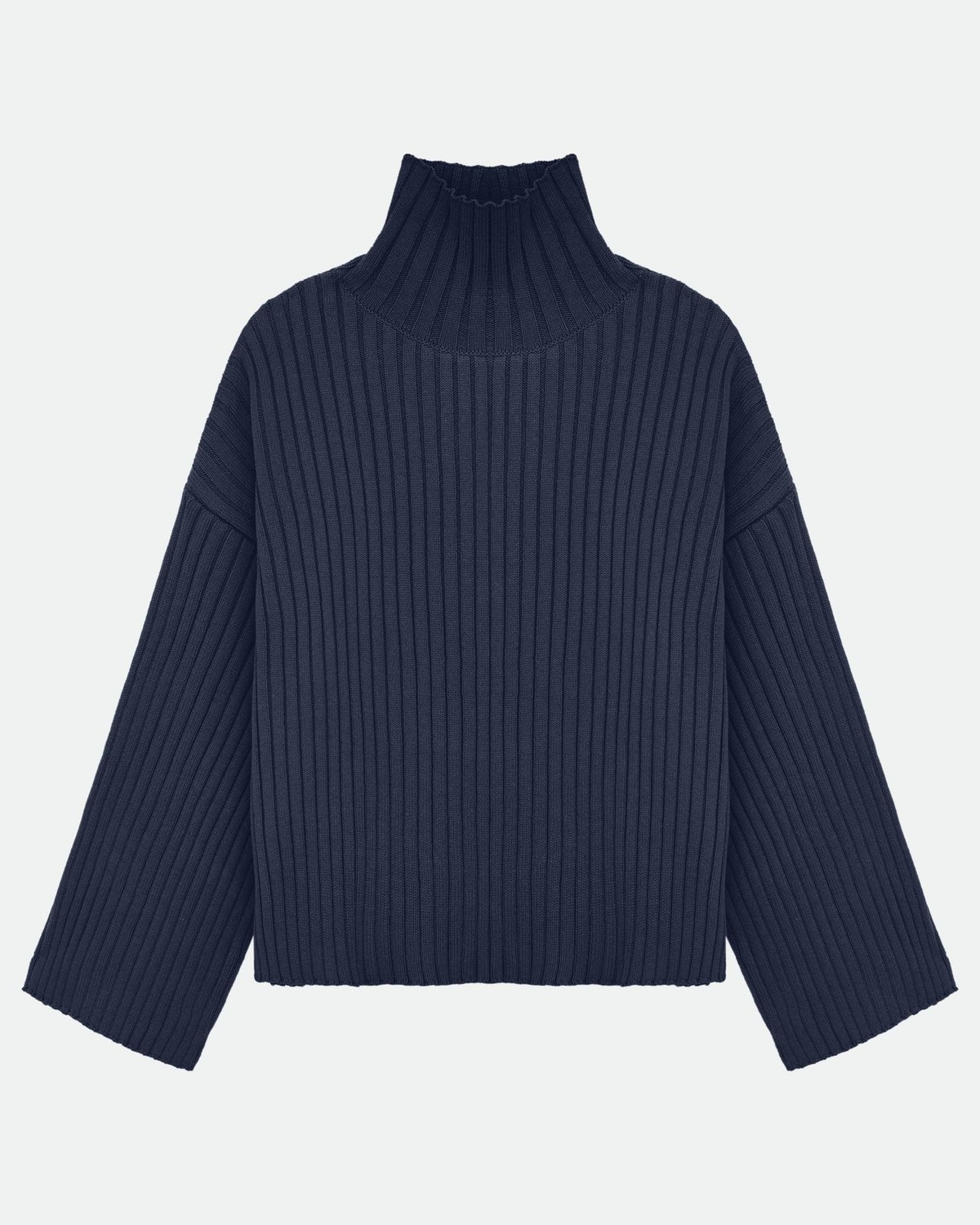 Knitted Matching Set with Sweater and Mini Skirt