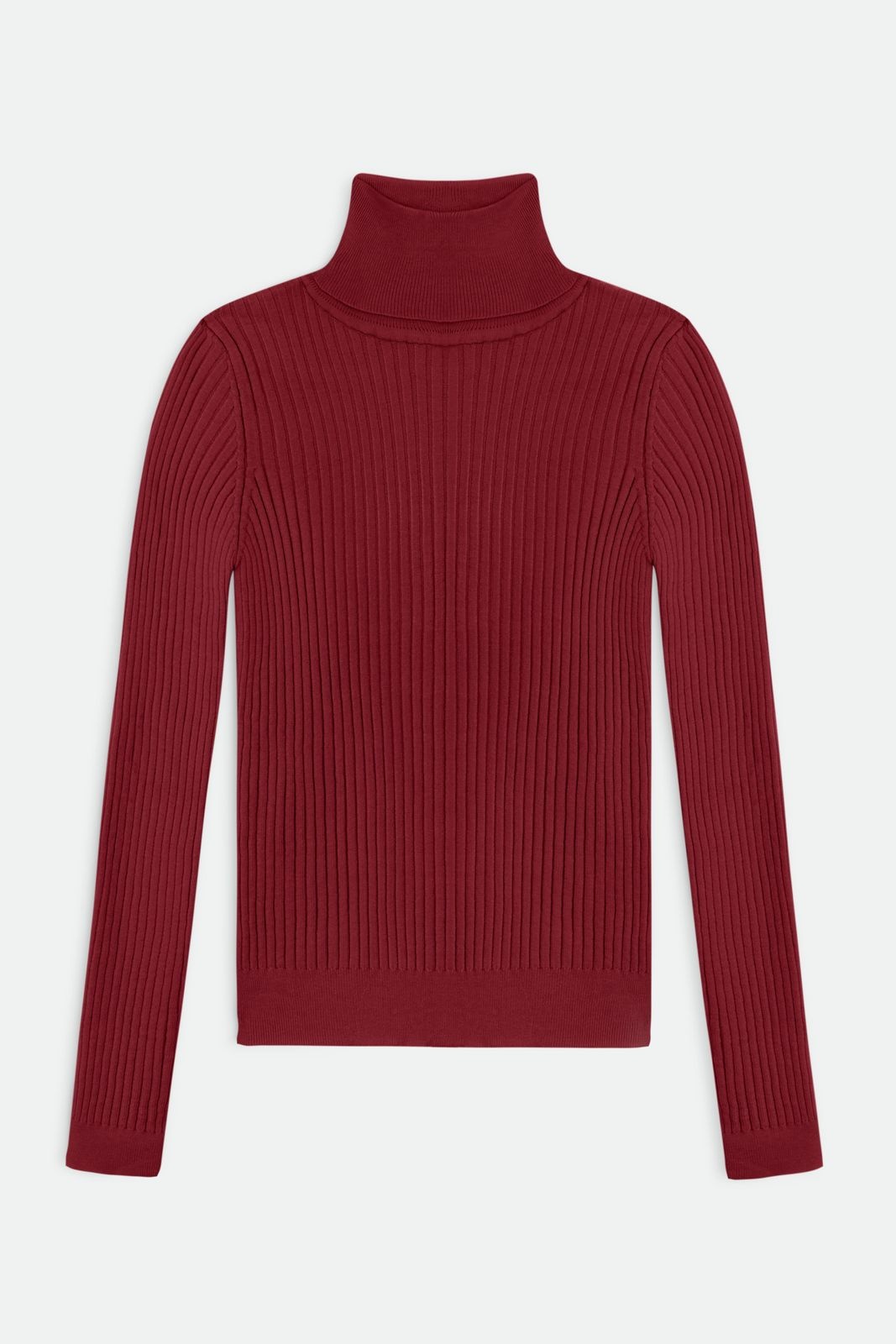 Turtleneck with Finger Cutout