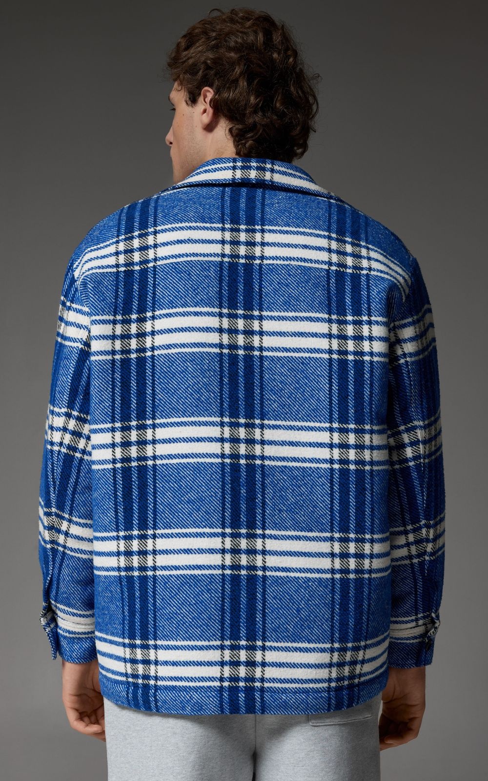 Insulated Checkered Shirt Jacket