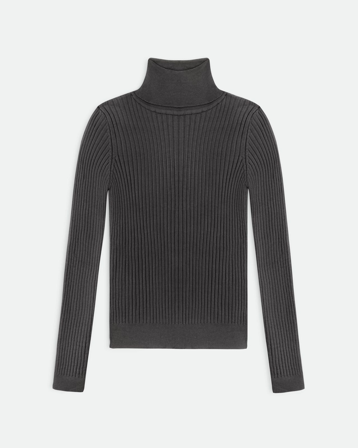 Turtleneck with Finger Cutout