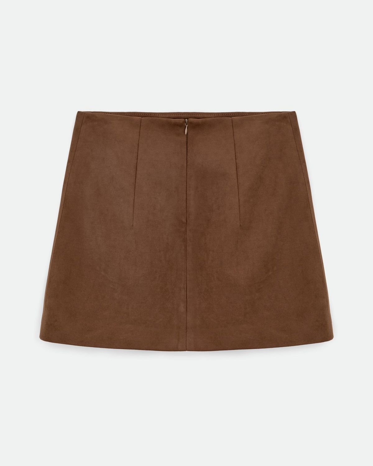 Premium Faux Suede Mini Skirt