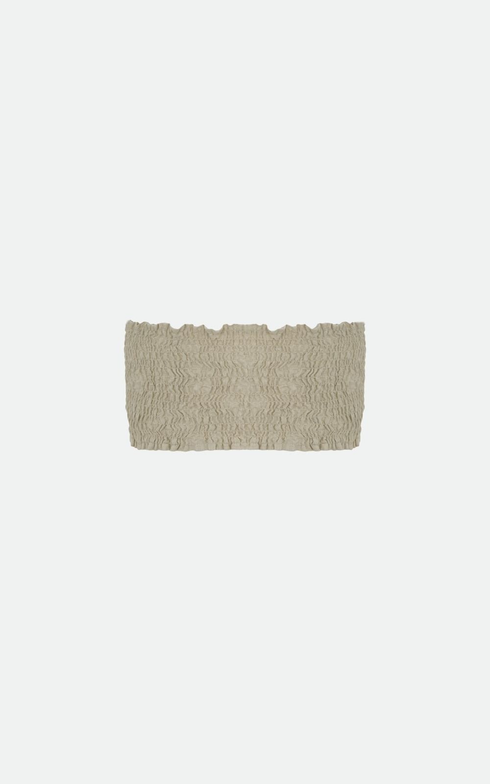 Front Tie Bandeau Top