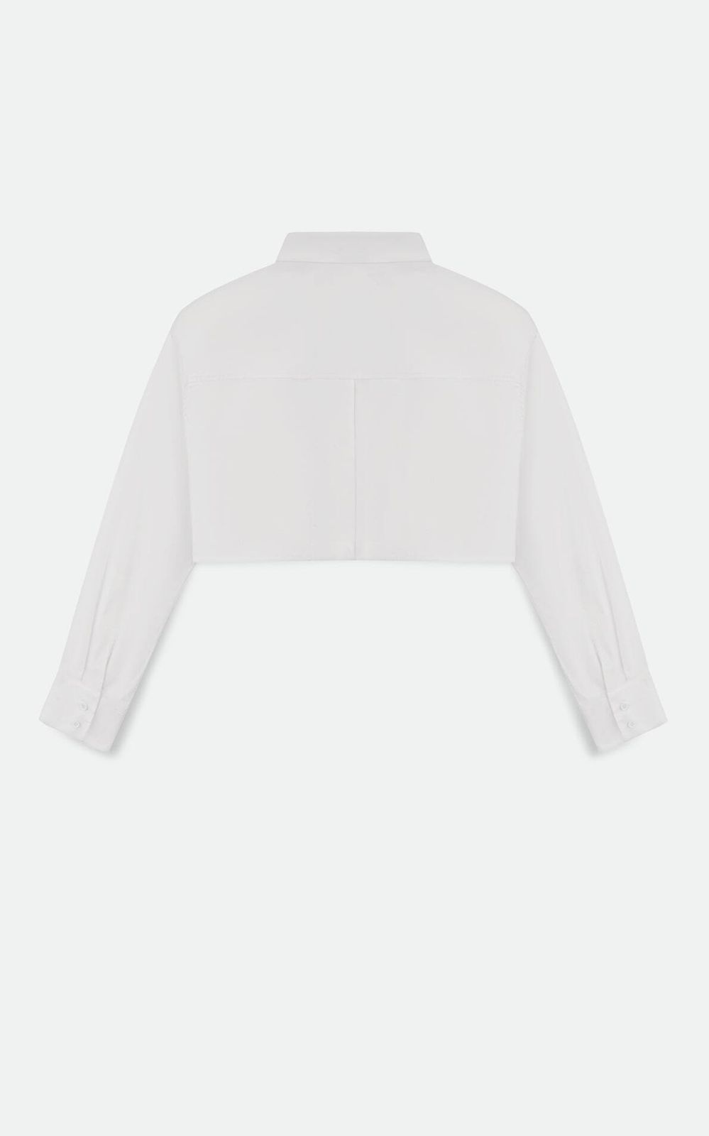 Cropped Cotton Shirt