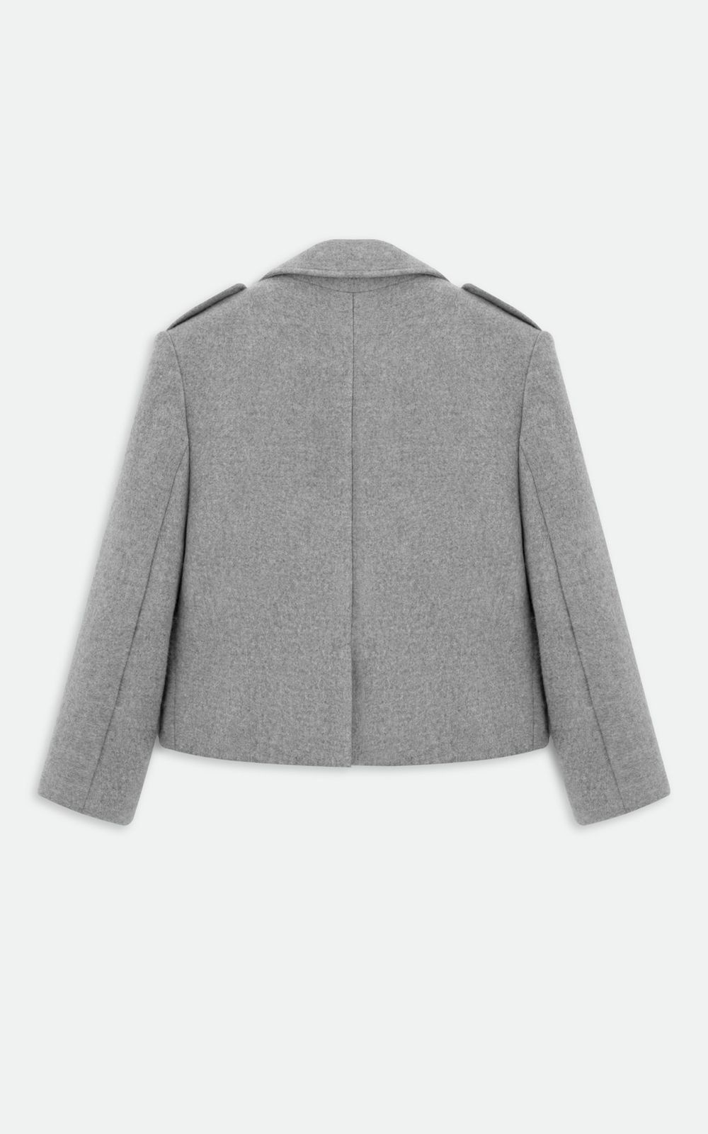 ARISS Cropped Woolen Coat