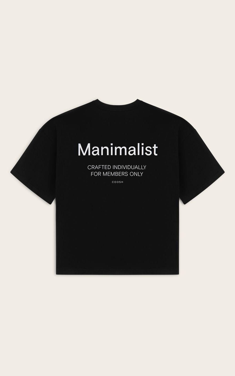 T-shirt MANIMALIST