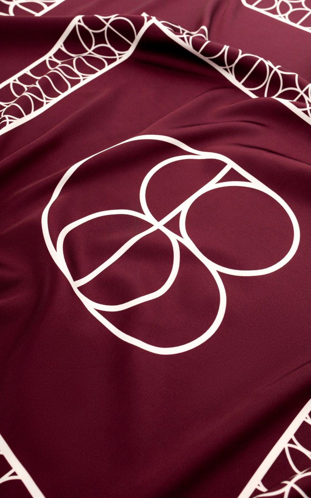 THE LOGO Satin Scarf