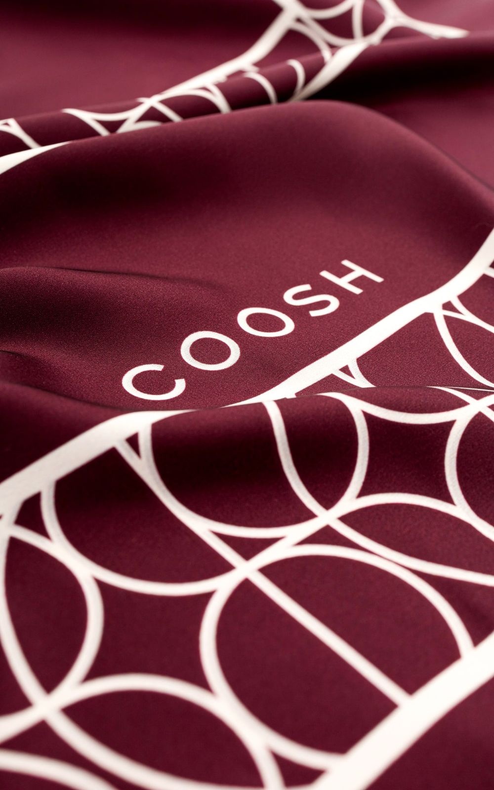 THE LOGO Satin Scarf