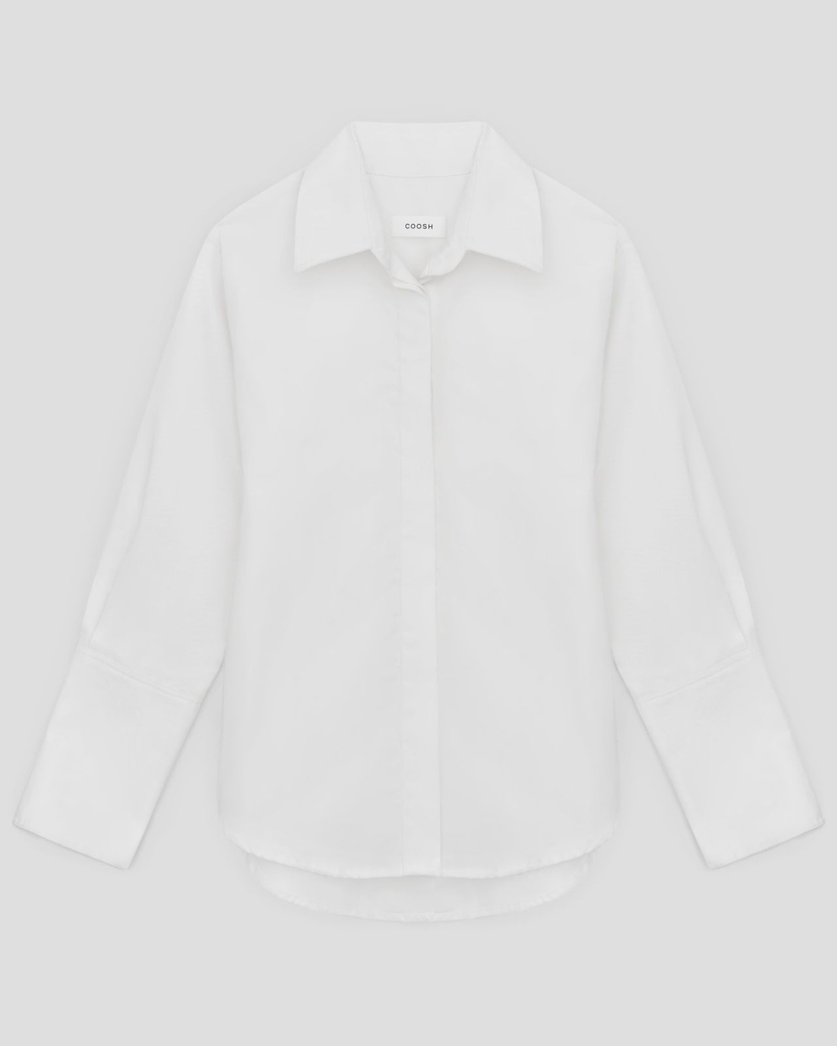 Fitted Shirt with Decorative Tie Belt