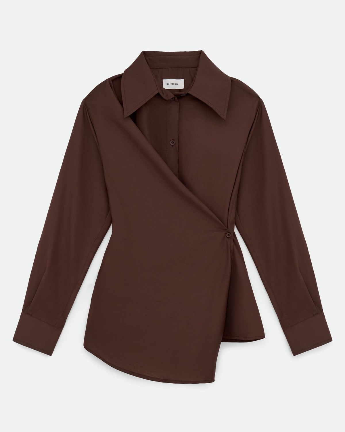 Asymmetric Wrap Shirt