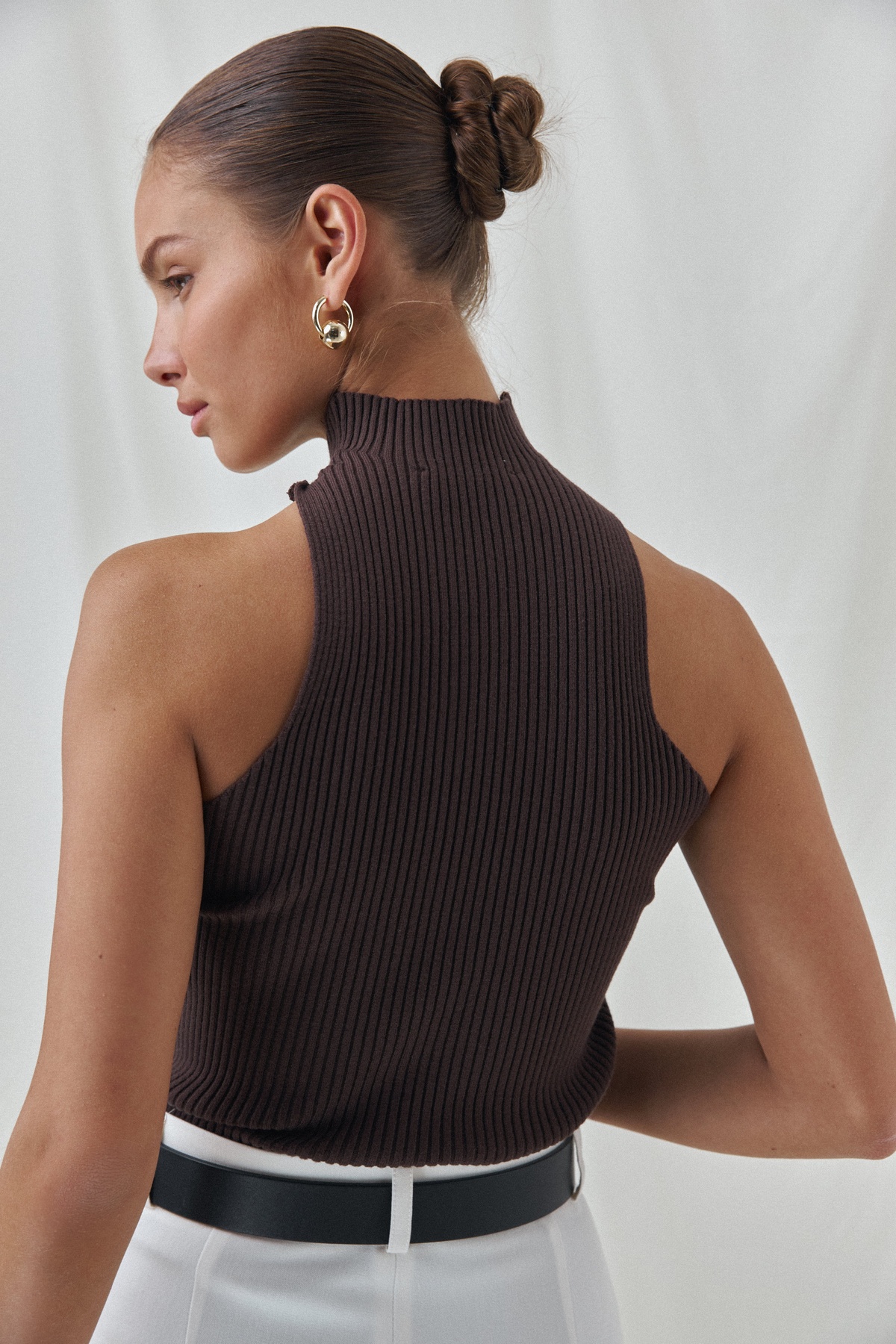 Accent Neckline Top