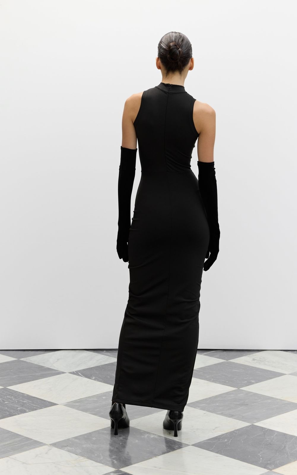 Draped Maxi Dress