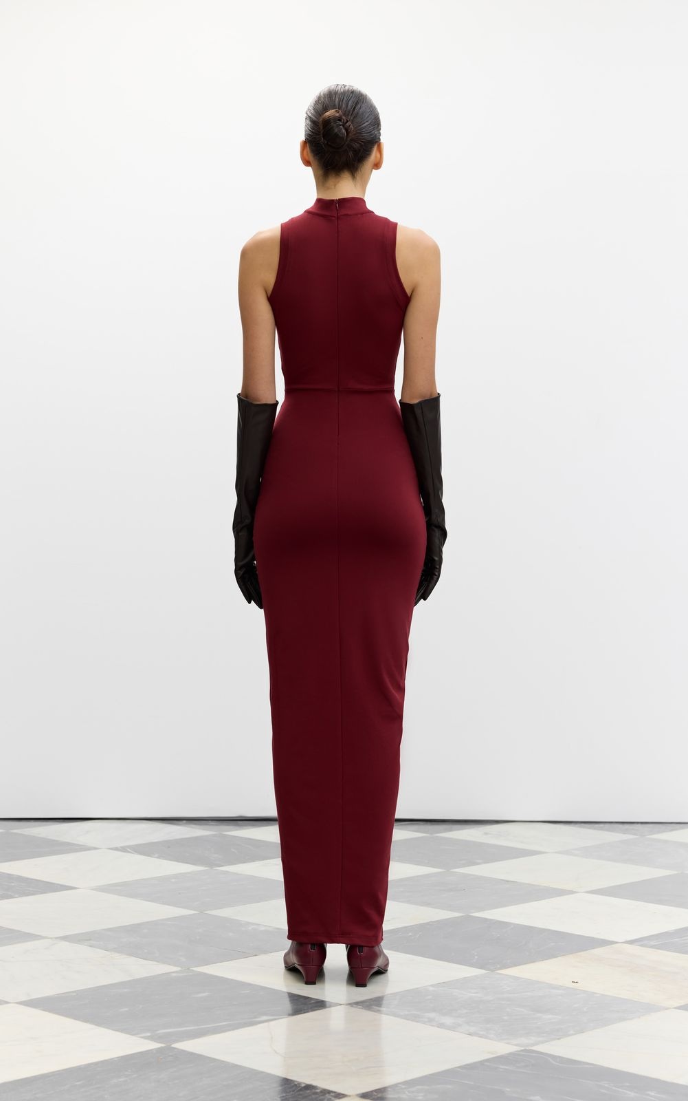 Draped Maxi Dress