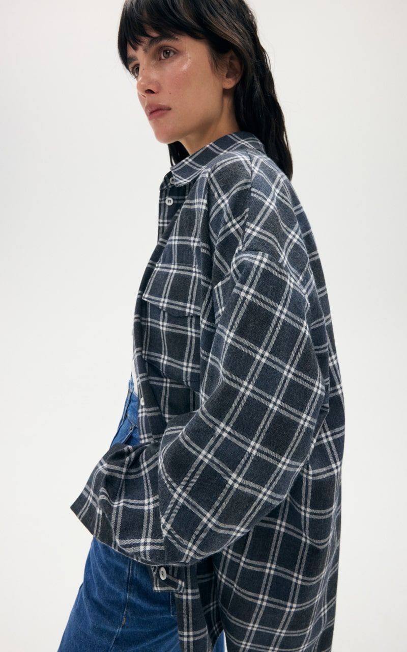 Oversized Checkered Shirt