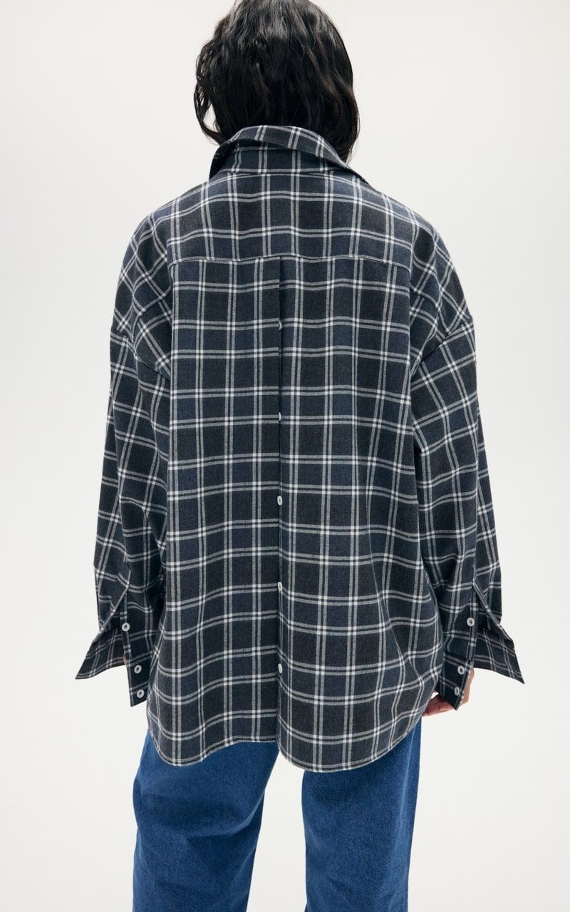 Oversized Checkered Shirt