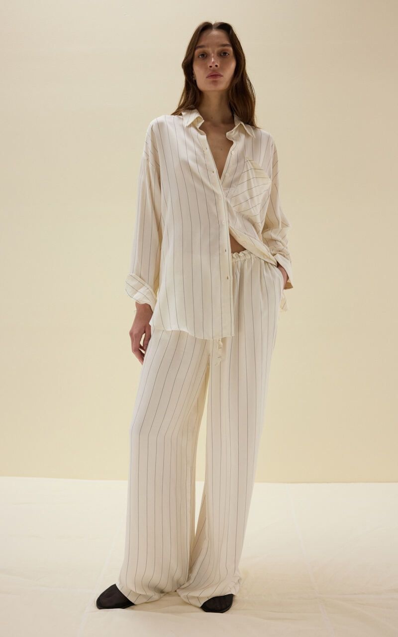 Striped Viscose Shirt