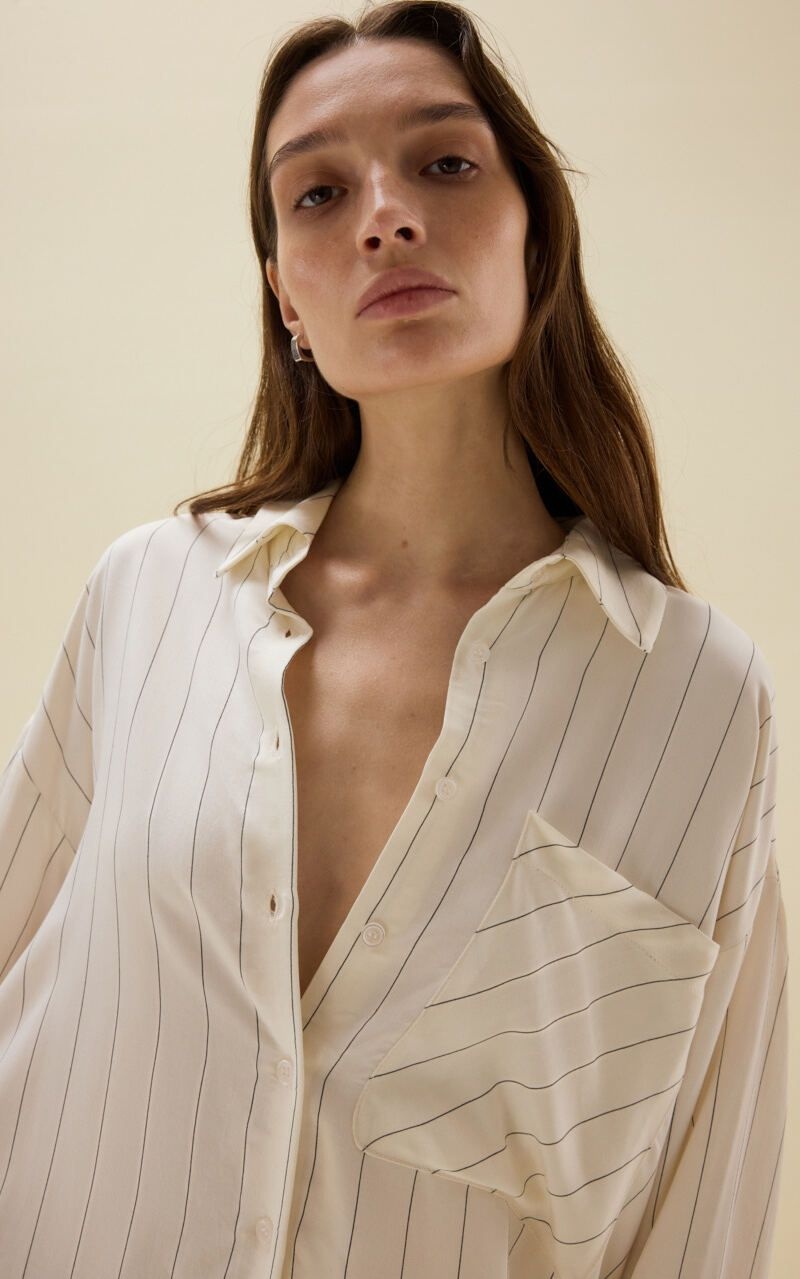 Striped Viscose Shirt