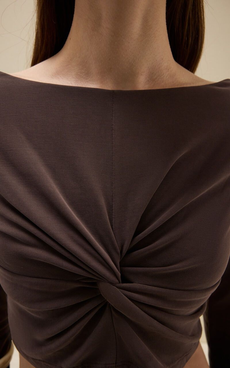 Crop Modal Longsleeve