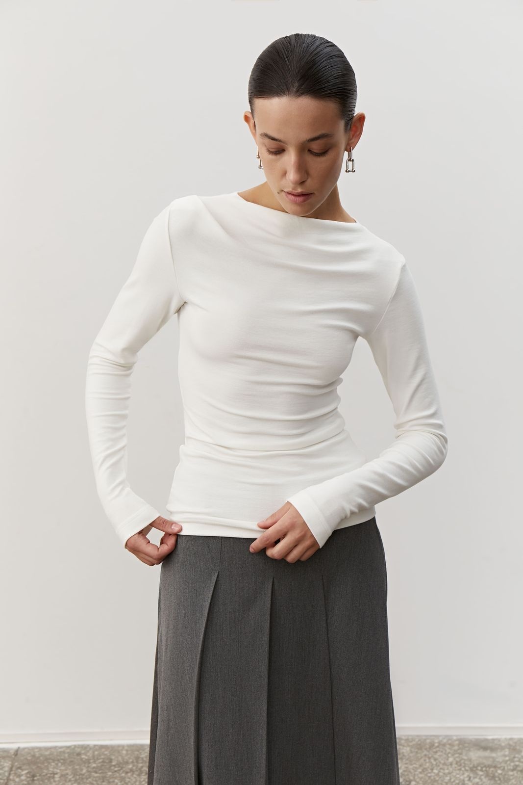 Basic Frilled Longsleeve