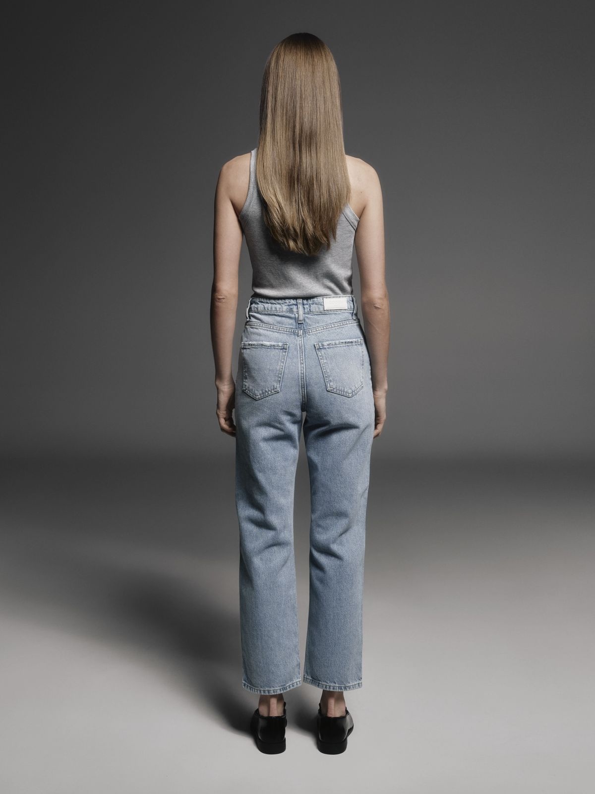 Cropped Length Jeans BASIC
