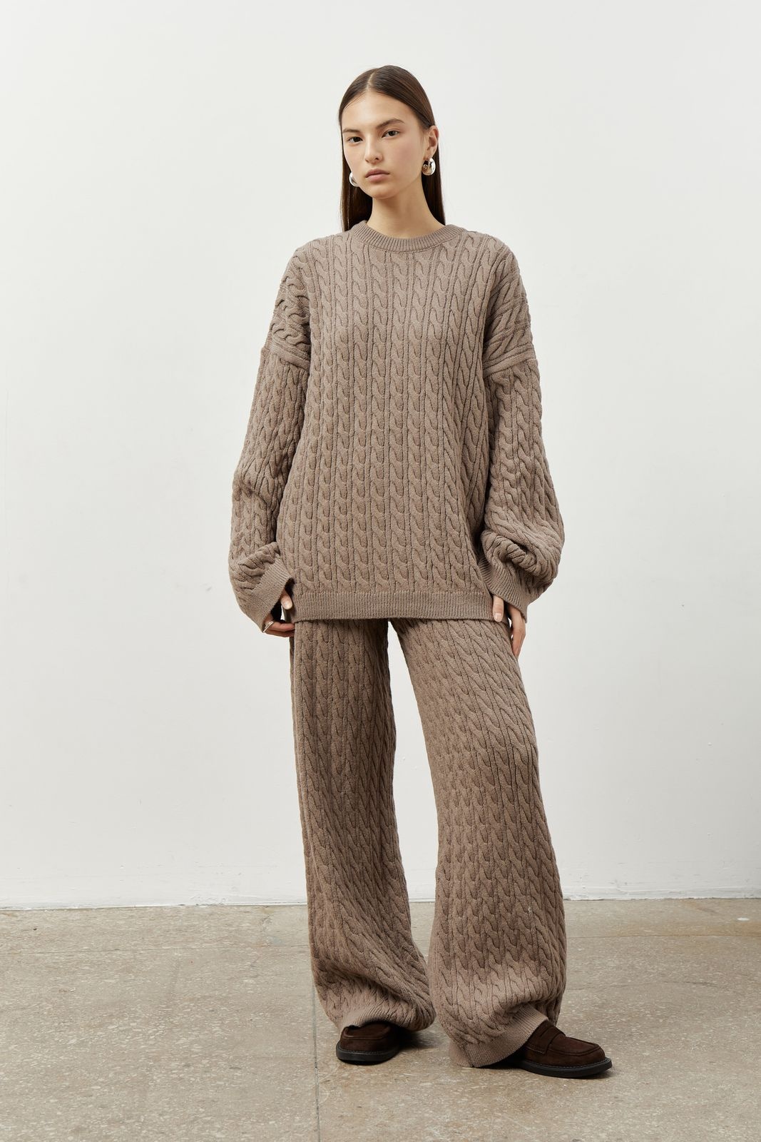 LILAH Knitted Braided Suit