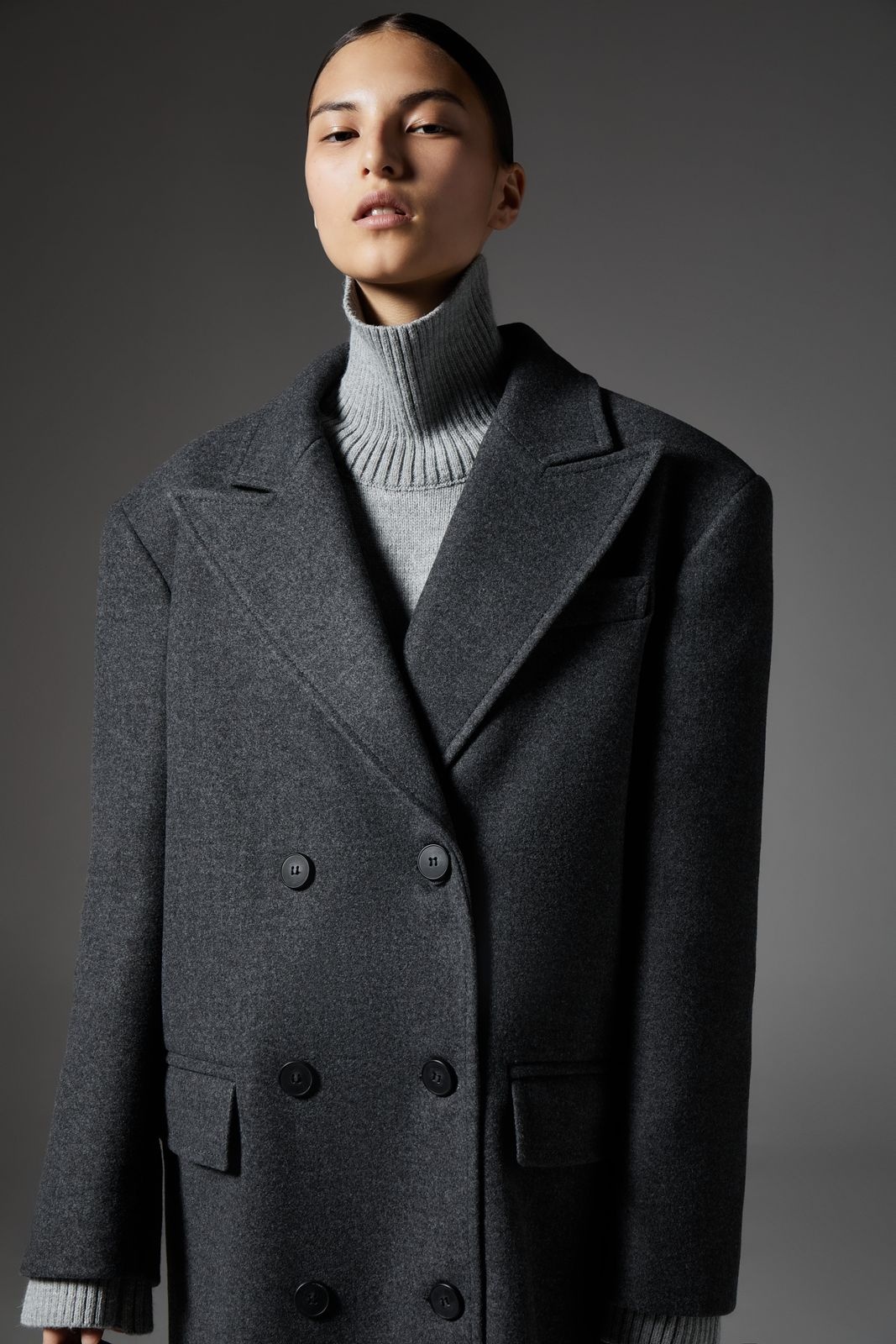 SHAY Coat with Fringe