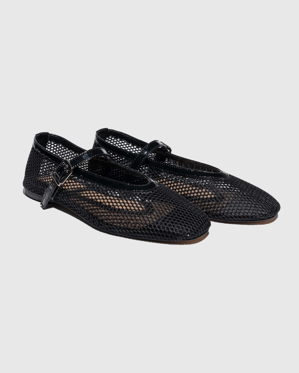 MESH Translucent Ballet Flats