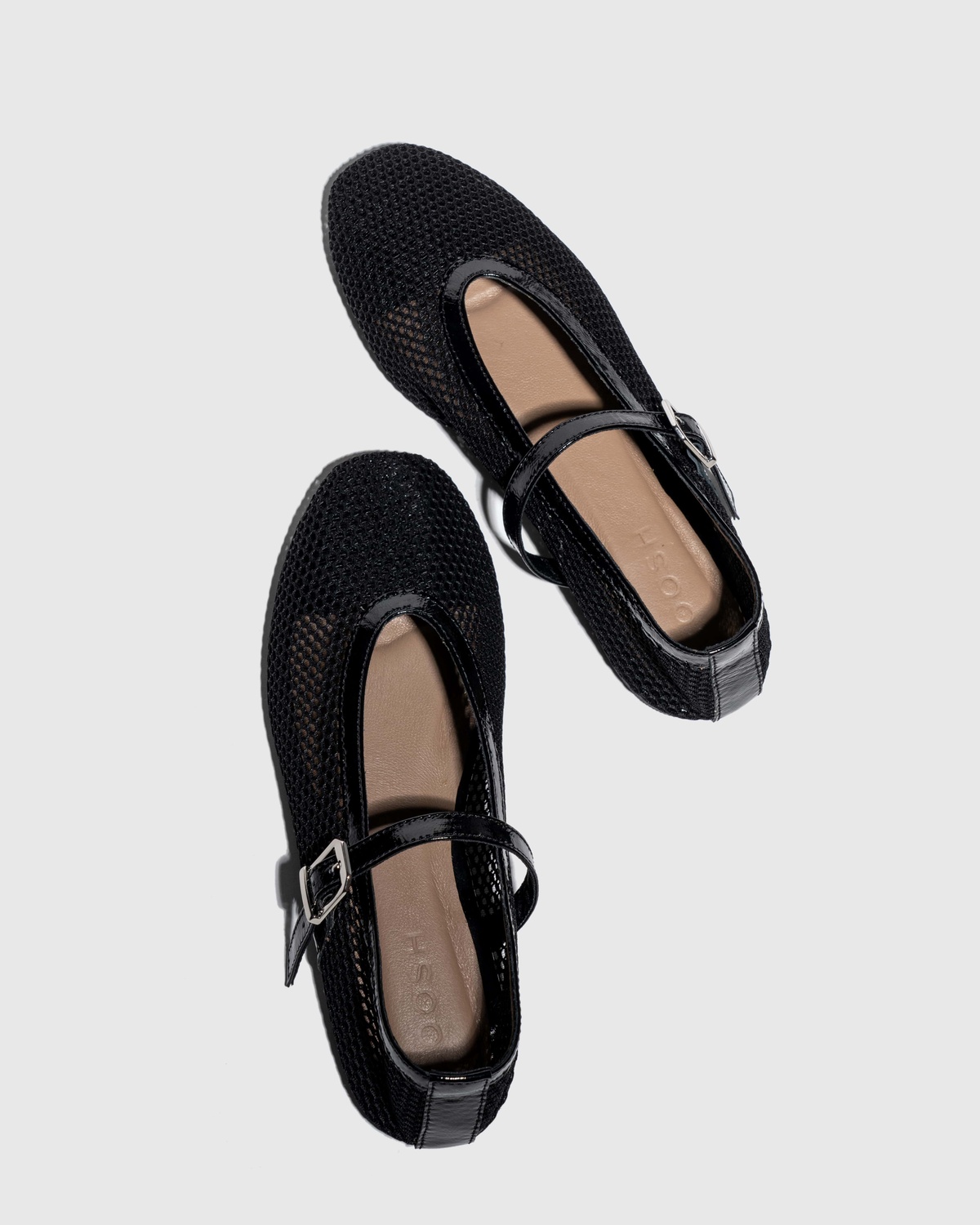 MESH Translucent Ballet Flats